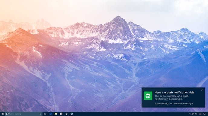 Windows10 - Micrsoft Edge - Desktop