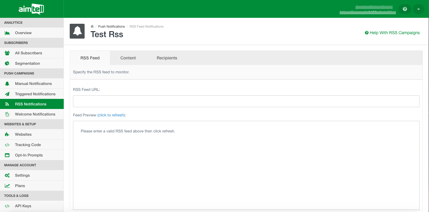 Shopify RSS 2