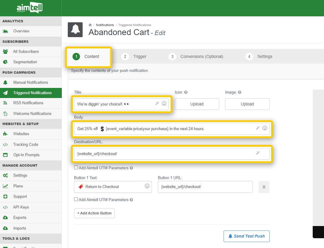 WordPress Feature: Enable WooCommerce engagement boost! | Documentation ...